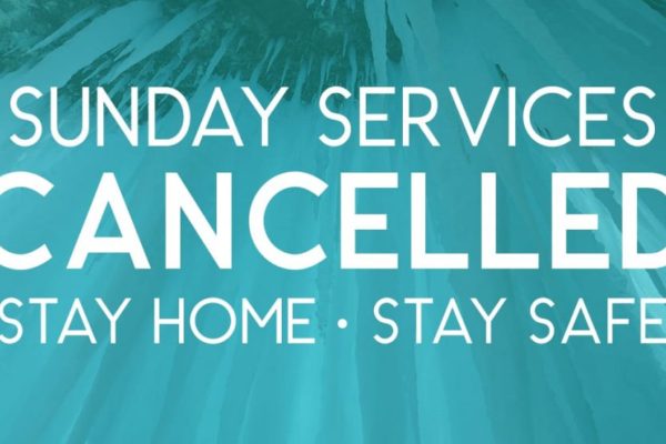 Sunday Services Cancelled Image